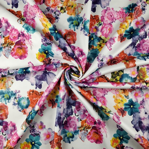 Premium Digital Printed Polyester Fabric Manufacturer Soft Fashion Textile for Apparel Garments and Designer Wear - Product Image 5
