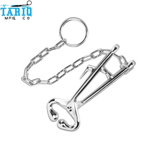Support pour taureau vétérinaire robuste, réutilisable, en acier inoxydable, équipement d'élevage pour animaux de grande taille, TARIQ MFG CO - Product Image 2