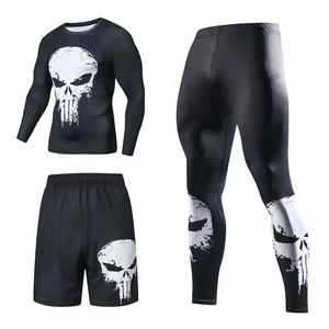 Chemise de Compression et Rashguard pour hommes, nouveau, OEM, de haute qualité, pour BJJ Rash, gymnastique - Product Image 4