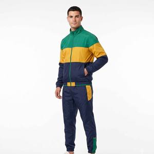 Unisex Customizable Quick Dry <b>Nylon</b> 2 Piece Tracksuit Hooded Zip up Windbreaker Jacket <b>Pants</b> Color - Product Image 2