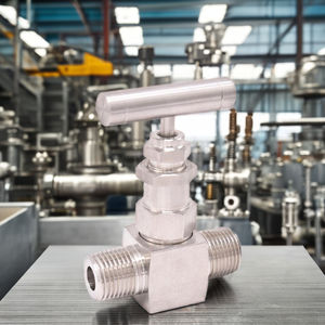 C Way High Quality Adjustable Mini Male Straight <b>Needle</b> <b>Valve</b> Stainless Steel 1/4 In. Normal Temperature 1 Year Warranty for Gas - Product Image 3