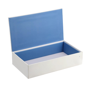 กล่องบรรจุภัณฑ์อิเล็กทรอนิกส์แบบแข็งทำจากกระดาษลูกฟูก รีไซเคิลได้  ปั๊มนูน UV  ผิวด้าน |   อุปกรณ์อิเล็กทรอนิกส์สำหรับผู้บริโภคที่เป็นมิตรกับสิ่งแวดล้อมและยั่งยืน - Product Image 2