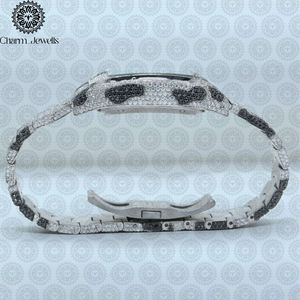 Reloj de Lujo para Hombre Charm con Caja de Acero Inoxidable, Esfera de 40 mm, Correa de 20 mm, Movimiento Mecánico, Resistente al Agua 10 Bar, Botón de Presión Oculto - Product Image 5