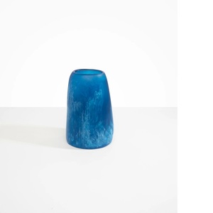Vase en résine époxy écologique Moon Rise Craft DIY avec motif rayé, forme irrégulière, couleur vert sarcelle pour la décoration de la maison - Product Image 2