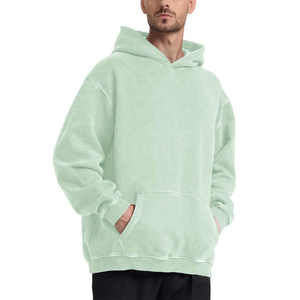 Sudadera con Capucha Oversize de Corte Holgado, Algodón de Alto Gramaje, OEM, ODM, Etiqueta Privada Personalizada, Venta al por Mayor - Product Image 2