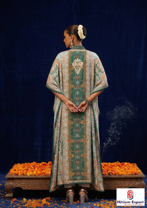 Vestido Kaftán Estampado para Mujer, Corte Holgado, Tela Suave, Ropa de Verano, para Vacaciones en la Isla, Venta al Por Mayor - Product Image 2