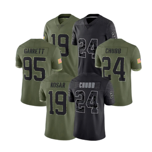Maillot de football américain en gros, design personnalisé, maillots de sport de football américain, 100% polyester, vêtements de sport - Product Image 1