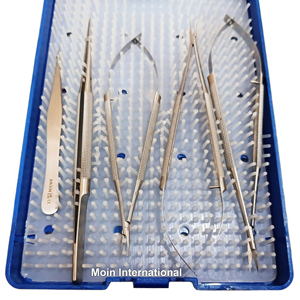 Conjunto Completo de Instrumentos para Cirugía Cardiovascular de 9 Piezas, Kit Quirúrgico Cardíaco Profesional para Procedimientos Cardíacos y Vasculares - Product Image 3