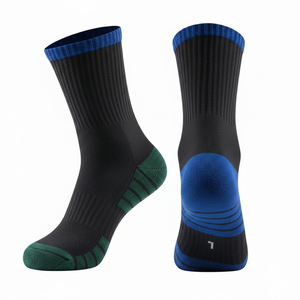Chaussettes de sport épaisses en tissu éponge de haute qualité pour hommes, idéales pour la course à pied, la randonnée, la saison hivernale, vente en gros - Product Image 3