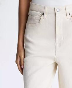 Jeans De Mujer High-Rise Barrel-Leg Denim | Kenneth Cole - Product Image 3