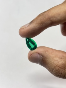 Pérolles de culture colombiennes en gros, taillées en facettes, pierres précieuses en vrac pour la fabrication de bijoux, boucles d'oreilles, colliers, 8x14mm - Product Image 6