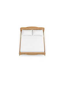 Base de Cama Moderna de Madera Maciza, Diseño Premium con Plataforma, Acabado Natural, Muebles de Dormitorio para Casa, Hotel, Apartamento - Product Image 3