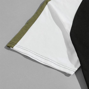 T-shirts pour hommes en coton biologique à design personnalisé, style été, vêtements d'extérieur formels, hauts à manches raglan, streetwear, tee-shirt en promotion - Product Image 3