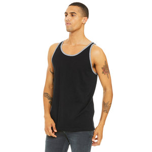 Camiseta Deportiva BELLA+CANVAS Unisex de Punto, 100% Algodón, Transpirable, Azul, para Gimnasio, con Logotipo Personalizado, para Fisicoculturismo y Running, 180g - Product Image 6