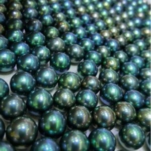 Collier en perles de platine haut de gamme avec design ciel étoilé, vente en gros du fabricant, collier de perles de luxe dans un coffret cadeau pour cadeau - Product Image 2