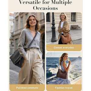 Sac à bandoulière pour femme de qualité supérieure, design élégant et tendance, parfait pour les sorties décontractées, les réunions d'affaires et les essentiels quotidiens - Product Image 6