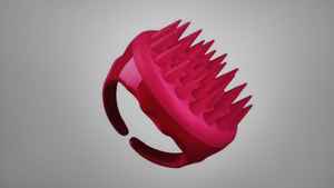 เครื่องนวดศีรษะขนาดใหญ่คุณภาพสูง ทนทาน กันน้ำ ไม่ใช้ไฟฟ้า สำหรับใช้ในบ้าน ช่วยดูแลการเจริญเติบโตของเส้นผม ขนแปรงพลาสติกนุ่ม - Product Image 3