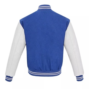 Nouvelle veste bomber universitaire en laine imperméable et écologique pour homme 2026 - Product Image 2