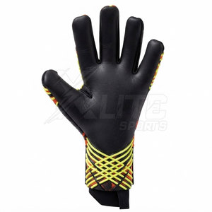 Gants de gardien de but de football professionnels en caoutchouc injecté, paume en latex antidérapante, protection complète des doigts, respirants, avec boucle arrière. - Product Image 3