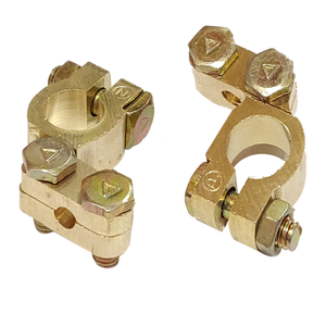 High Strength Strip Type Brass <b>Battery</b> <b>Terminal</b> Corrosion Resistant Connector for Car <b>Battery</b> Industrial and Electrical Use - Product Image 2