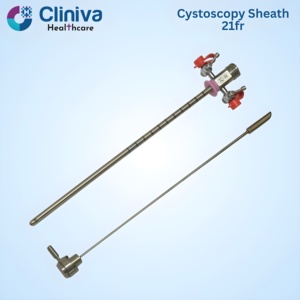 Cystoscope Sheath with Obturator 21Fr Manual <b>Laparoscopic</b> <b>Instruments</b> Surgical <b>Instrument</b> Set - Product Image 2