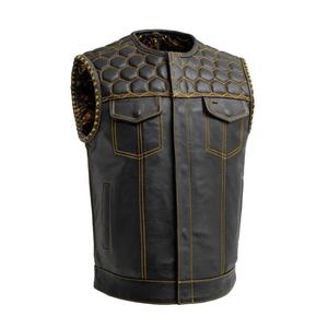 Chaleco de Seguridad para Motociclistas, Personalizado, de Cuero, Transpirable, Resistente al Viento, Impermeable, de Secado Rápido, Talla Grande, para Hombre, Premium, OEM - Product Image 2