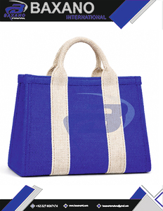 Bolso Tote de Yute Resistente al Agua con Cremallera y Letras Griegas Elegantes para Miembros de la Hermandad Zeta Phi Beta (ZPB) - Product Image 5