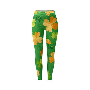 Leggings de sport pour femmes en polyester et élasthanne, taille haute, effet galbant, pour la gym et le yoga - Product Image 3