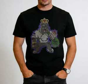T-shirt personnalisé brodé USA et Europe – Nouvelle collection 2026 – T-shirt homme coupe ample, léger et oversize - Product Image 3