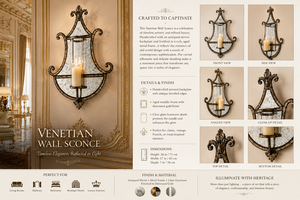 Jansons Company Contemporary Brass Oval <b>Wall</b> Sconce | Luxury Decorative <b>Wall</b> Light Ornate Carved <b>Frame</b> for Boutique Hotels - Product Image 5