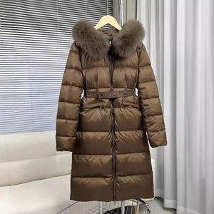 Chaqueta de lana impermeable para hombre, gruesa y cálida, con borlas de piel, para senderismo, caza y ciclismo. - Product Image 4