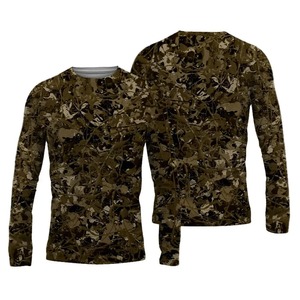 Chemise de chasse camouflage à manches longues pour homme, en polyester respirant, idéale pour l'automne, impression par sublimation personnalisée gratuite - Product Image 5