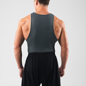 Camiseta deportiva multicolor para ejercicio, gimnasio, fitness, ropa para hombre, camisetas sin mangas, 100% poliéster, ropa informal de verano para hombre - Product Image 6