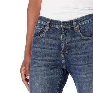 Jean en denim déchiré pour homme, design personnalisé, 100% coton, haute qualité, style export, effet délavé, tendance - Product Image 5