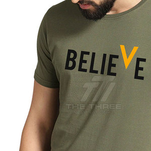 Camiseta Personalizada con Serigrafía para Hombre, Camiseta con Serigrafía para Hombre al por Mayor, Camiseta con Serigrafía para Hombre de Alta Calidad - Product Image 4