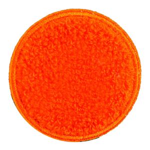 Custom Chenille Iron-On <b>Embroidery</b> Patches with Lace Decoration and Rubber <b>Material</b> for Clothing - Product Image 1