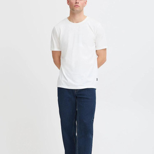 <b>Men</b> Slim Fit Denim <b>Jeans</b> High Quality Cotton Solid Pattern Breathable Mid Waist Straight Style Casual Pants <b>for</b> Summer Winter - Product Image 4