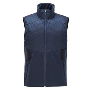 2023 Men's Casual Winter <b>Gilet</b> Coat Wholesale <b>Lightweight</b> Quilted Puffer Jacket Vest Stand Collar Outer Wear Custom New Style - Product Image 1