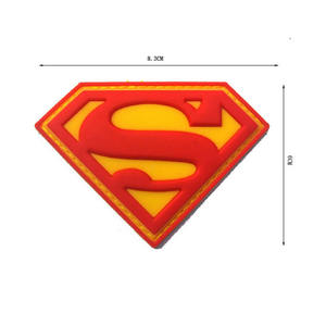 Parche Termoadhesivo de PVC con Bordado 3D de Superman, Rojo y Blanco, para Gorras y Regalos - Product Image 5