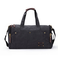 Sac de sport en cuir PU avec logo personnalisé, grande capacité, pour le sport, les voyages, le camping, les week-ends, sac à bagages imperméable et écologique