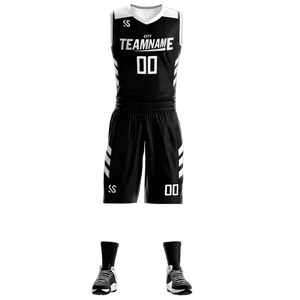 Recién llegado del fabricante, camiseta de baloncesto con logotipo personalizado, uniforme de equipo reversible transpirable, ropa de baloncesto de talla grande - Product Image 1