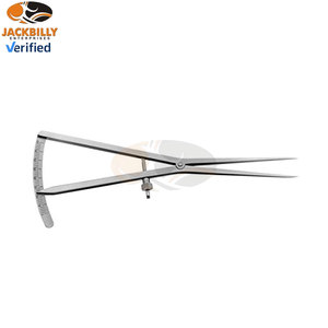 Calibrador Castroviejo Recto Grande de Jack Billy Enterprises, Instrumento Quirúrgico Dental de Acero Inoxidable de Grado CE - Product Image 2