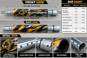 REXFIT SPORTS OEM Bande de protection pour canon de paintball avec logo personnalisé, vente en gros, fabricant pakistanais - Product Image 4