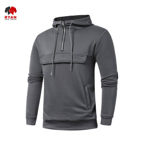 Sweat à capuche pour homme Ryan Pro Gear Custom Design, tissu respirant avec logo personnalisé et poche design. - Product Image 1