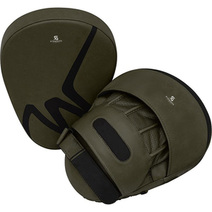 Mitaines de boxe incurvées haut de gamme en cuir pour l'entraînement aux frappes, au kickboxing et au MMA 2026 - Product Image 2