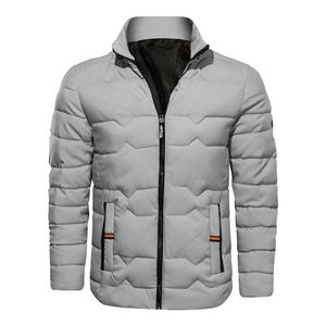 Veste matelassée respirante pour homme de haute qualité, nouveau style avec logo personnalisé, col montant, prix abordable - Product Image 1
