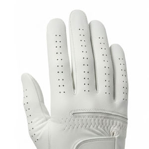 Nouveaux gants de golf en cuir véritable, design élégant, couleur unie, haute qualité, personnalisables, respirants et confortables pour les mains - Product Image 6