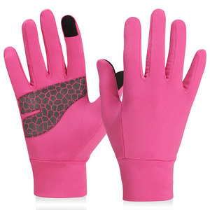 Guantes de Correr de Invierno Hechos a Medida, Unisex, Impermeables, con Pantalla Táctil, Antideslizantes, Protección UV, Ecológicos, Dedos Completos - Product Image 1