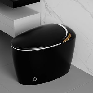 WC Intelligente Moderno con Sedile ad Apertura/Chiusura Automatica, Bidet Smart Unico con Sensore a Piede Integrato per Bagno Moderno - Product Image 3