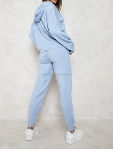 ชุดวอร์มระบายอากาศสไตล์ใหม่สำหรับผู้หญิงชุดวอร์มสีเทาแบบลำลองพร้อมโลโก้ออกแบบได้ตามต้องการ - Product Image 2